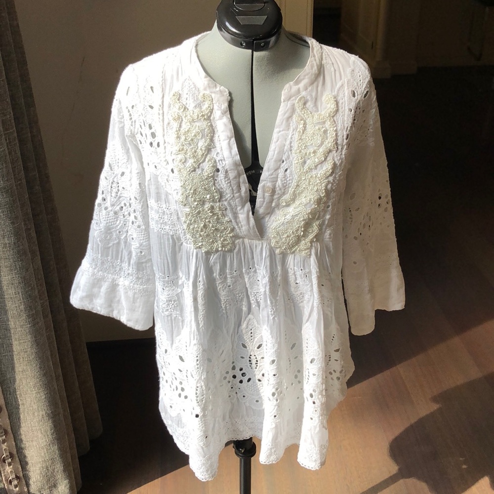 Antica Sartorial tunic white size M